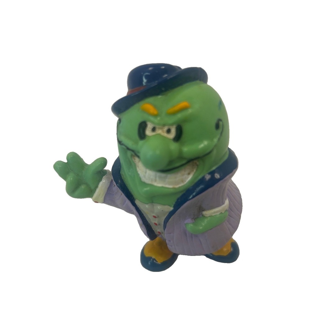 Vtg Will Vinton California Raisins Lima Bean Leonard PVC Figure 1980s Toy Read